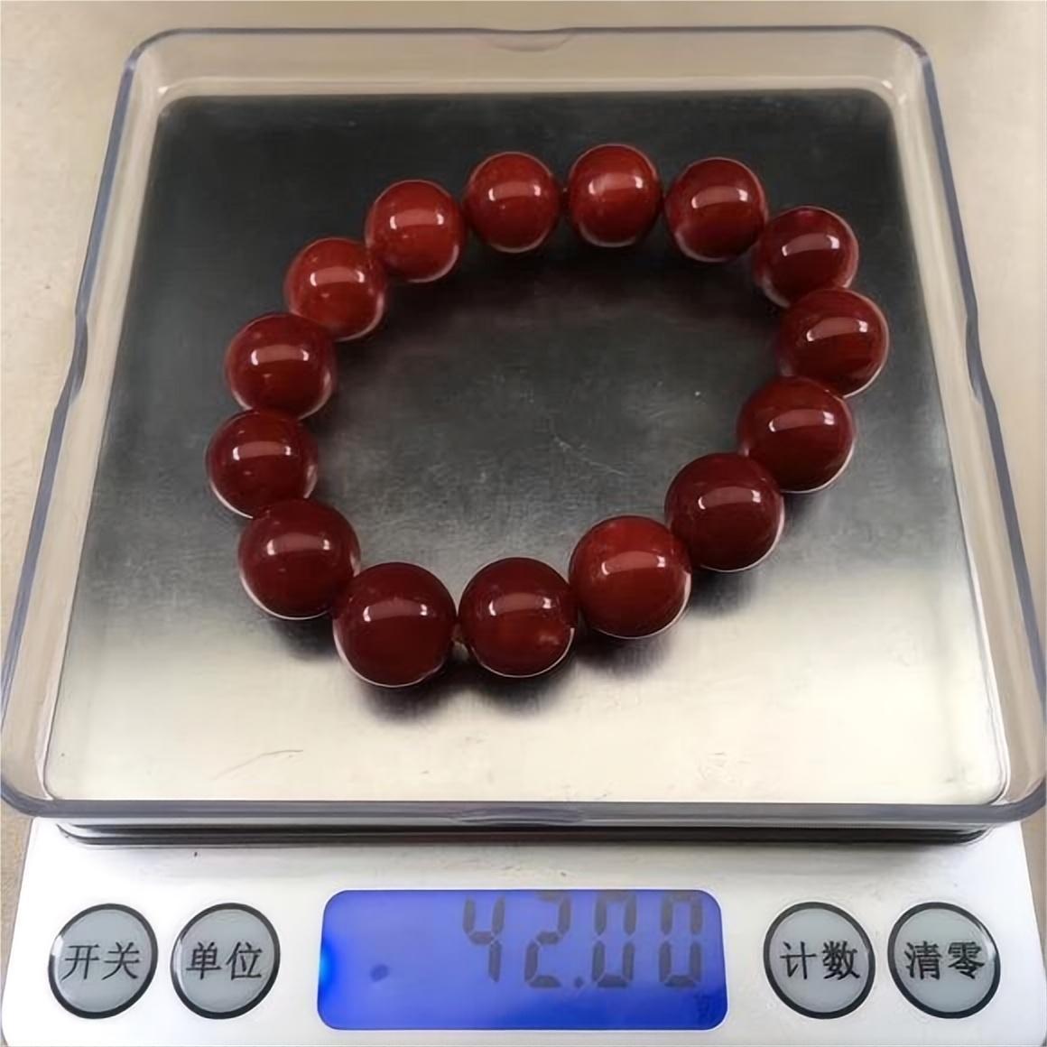 トップクラスのアカレッドコーラルブレスレット